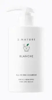 S.Nature Blanche All In One Cleanser 260ml Moisturizing K-Beauty