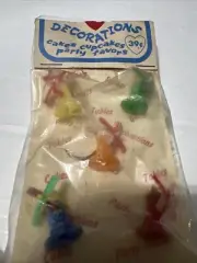 Vintage Windmill Cupcake Toppers The Lone Toy Tree