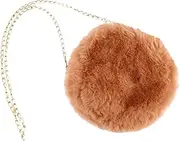 [Yardenfun] Plush Bag Straw Handbag Purse Small Crossbody Bag Mini Duffle Bag Clutch Toat Zipper Wicker Bags for Women Belt Straw Crossbody Bag Straw Bags Small Tote Bag Fashion Bag Red