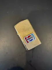 1960's 14 Carat Gold Plated Pepsi Impact Lighter- Unfired