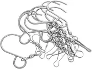 VICASKY 20pcs Swivel Hook Clip Wind Chimes Belt Wind Swivel Hook Birdcage Hook Wind Chime Supplies Wind Chime Parts Wind Spinner Hooks Wind Chime Hanger Wind Hook Stainless Steel Silver