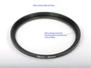 Step Up Adapter Ring 58mm-62mm 58-62 mm for Camera Lens Filter UV CPL ND GND