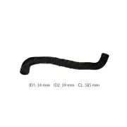 Lower Radiator Hose for Nissan Navara D21 2.7L 4 cyl OHV 8V Diesel 585mm