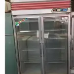 二手透明雙門冷藏櫃 自取