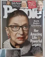 PEOPLE MAGAZINE October 5, 2020 - RUTH BADER GINSBURG - Dolly Parton - NEW