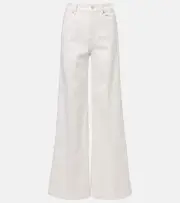 [Joseph] Joseph Abbey high-rise wide-leg jeans 27 white