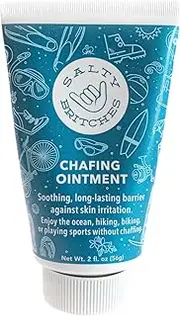 Salty Britches Anti Chafing Ointment - Creates a Skin Barrier to Protect Against Beach Rash - Fantastic for Triathletes, Runners, Bikers, Hikers, and All Sports for Chafe Protection