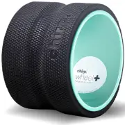 Wheel Foam Roller - Targeted Back Foam Roller for Neck & Back Pain Relief, De...