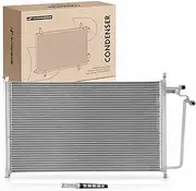 A-Premium Air Conditioning A/C Condenser Compatible with Chevrolet Cavalier 1989-1994 & Pontiac Sunbird 1989-1994 & Buick Skyhawk 1989