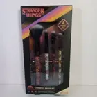 New In Box Netflix’s Stranger Things Makeup Brush 4 Piece Set Hellfire Club +