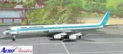 Aeroclassics ACN4867T Trans international DC-8-63 N4867T Diecast 1/400 Jet Model