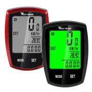 WEST BIKING Bike Computer Waterproof Odometer Backlight LED Bicycle Speedometer