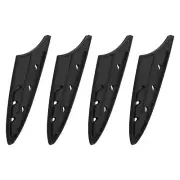 4Pcs Knife Cover Sleeves Blade Edge Guards Blade Protector for 4" Ceramic Knife