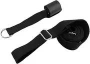 Leg Stretcher Band on Door,Ballet Yoga Pilates Flexibility Trainer To Improve Leg Stretching,Portable Equipment For Dance Gymnastic Exercise Taekwondo,Black