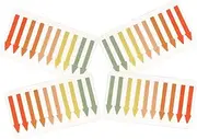 GANAZONO Sticky Page Tags Portable Sentence Markers Learning Accessory Reading Strips Professional Sentence Markers