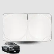 Windscreen Sun Shade for Toyota Hilux Double Cab 2005-2015 Universal Fit Window Visor UV Block