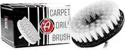 Adam's Polishes Carpet Drill Brush - A Cleaning Tool Attachment for Scrubbing/Cleaning Carpet, Upholstery, Leather Seats & Chairs, Floor Mats, Trunk, Furniture, Interior Boat, RV & Car Accessories