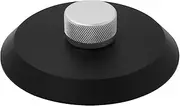 eMagTech Black Engineering Plate Clamp Compatible with Rega Turntable Silver Top