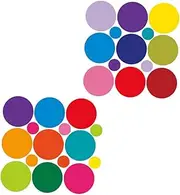 ANDRESLAD Dots Wall Stickers Set of 1 Boys and Girls Room Decor Decal Wall Decals Living Room Decor