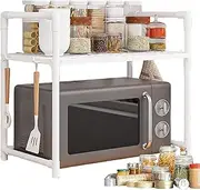 Unique Microwave Oven Racks - Stainless Steel Kitchen Rack, Compact Microwave Stands | Long Lasting Excellent Quality Modern Space Saving Microwave Shelf for Small Kitchen Counters