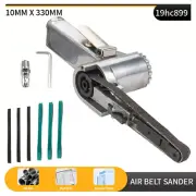 SMALL MINI AIR OPERATED POWER BELT SANDER SANDING GRINDER FILE NARROW WIDTH 3/8"