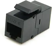 chenyang CAT6 RJ45 Coupler Cat6/Cat5e/Cat5 Female to Female Ethernet Keystone Jack Network Cable Extension Connector Adapter