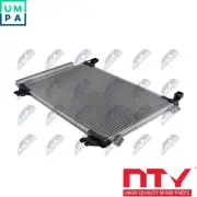 CONDENSER AIR CONDITIONING CCS-TY-032 FOR TOYOTA YARIS/Hatchback/Van 1.0L 3cyl
