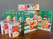 Elf On The Shelf Pillsbury Funfetti Cup Cake Frosting Cookie Mix Christmas Lot 8