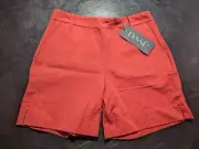 NWT WOMEN'S LYSSE AMANDA SHORTS, SIZE: S, COLOR: CORAL TOUCH (J556)