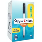Papermate Inkjoy 50 Ballpoint Pen Medium 1.0mm (Black) [Box 60 Bulk]