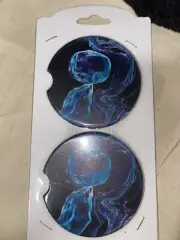 Fashion Car Coasters Muiltcolored Blue Black Purple White