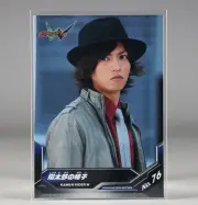 Kamen Rider W Shotaro Sato Ren Kiriyama Trading Card Still Photo Sign Ensky 76 N