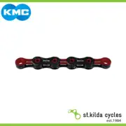 KMC Bike Chain - DLC Series 116L - Red
