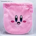 KIRBY FUWA FUWA DRAWSTRING BAG Hoshi no Kirby Mascot OFFICIAL JAPAN NINTENDO A