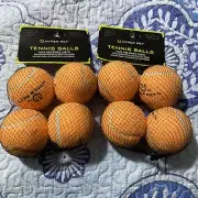 Hyper Pet Dog Tennis Ball Pack Of 8 2.5 Inch Orange Play Toy Puppy Launcher Ball