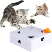 Smart Interactive Cat Toy, Ambush Interactive Electronic Cat Toy with Rotating