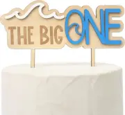 The Big One 1st Birthday Cake Topper - Beach Theme Birthday Cake Topper?Surfer B