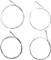 OFFSCH 4pcs Diy Violin Strings Set for Beginner Professional Violin Replacement Strings Easy Installation Sizes Compatible