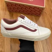 Vans Old Skool Leather Women’s Sneakers VN0007NT7BF Shoes Size 8.5