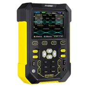 FNIRSI DPOX180H Digital Phosphor Oscilloscope 2 in 1 Dual-channel, 180MHz Bandwidth, DDS Signal Generator, US Plug - Yellow