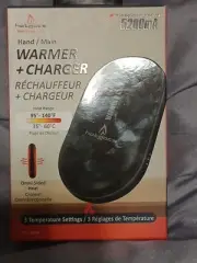 Hotmocs Portable Battery & Hand Warmer Omni -Sided Heat-8 hrs Run Time
