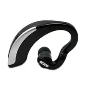 Wireless bluetooth Earhooks In-ear Handfree Stereo Sports Headphone Earphone for iPhone Xiaomi BLACKSILVER COLOR