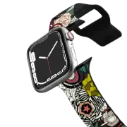Apple Watch Series 7-9 (41mm) Impact Band succulents multi apple watch band