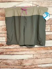 Columbia Women’s Plus Size Sandy River Color Blocked Shorts 6” Inseam Sz. 2X