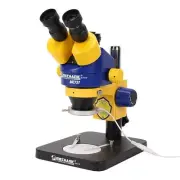 MC75T-B1 Industrial Trinocular Stereo Microscope 7-45X For Mobile Phone Repair-