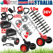 Cordless Grass Trimmer Lawn Grass Brush Cutter Blade Whipper Snipper tool Garden
