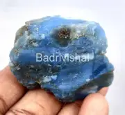 255 Ct Natural Rough Sky-Blue Opal Certified Loose Gemstone Best Ebay Offer 4JUE