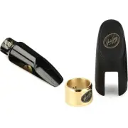 JodyJazz JET Series Alto Saxophone Mouthpiece with Ligature and Cap - 5