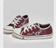 Manly Sea Eagles NRL CANVAS SHOES Seniors SIZE 2 SHOE Official Product ARL