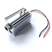 Infrared Dot 808nm 200mW Focusable IR Laser Diode Module w/ Silver Heatsink